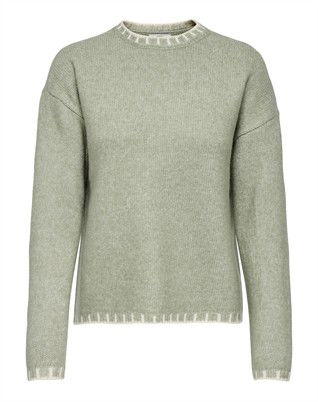 JDY - JDYSilja L/S On Contrast Strik 